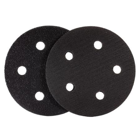 UNEEDA EKASAND Sanding Disc Pad  5 in x 5 Holes Pad Savers Hook & Loop (10 Pack) P-105694